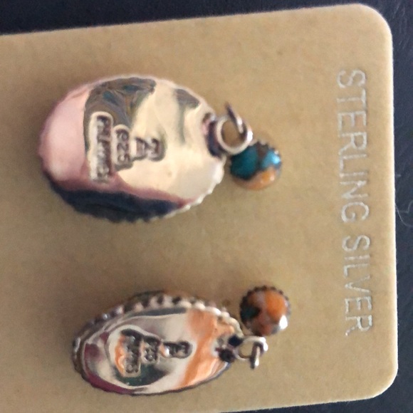 Woman’s turquoise earrings - Picture 3 of 3